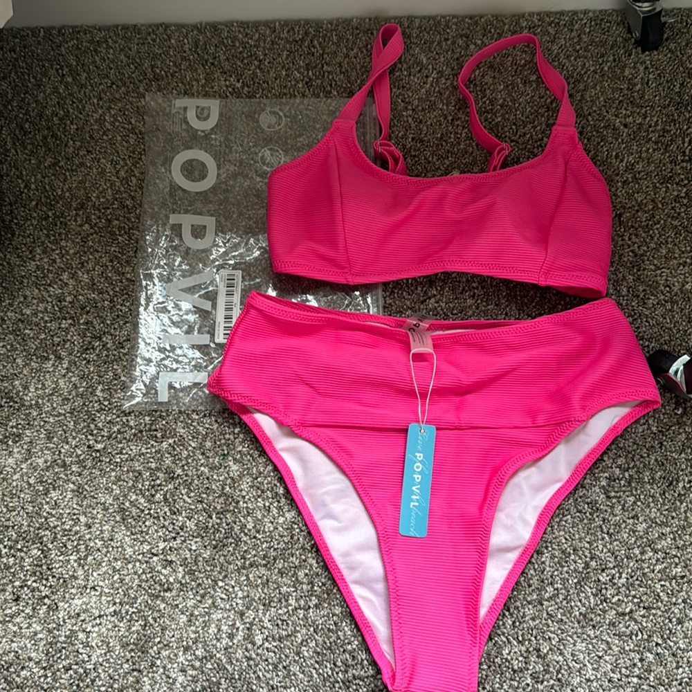 High waisted swim